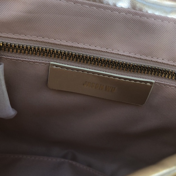 NWT Jason Wu Vegan Leather Quilted Shoulder Handbag - Picture 6 of 7